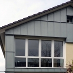 Fassade aus Zink